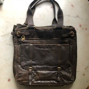 Alexander McQueen Large Leather Bag